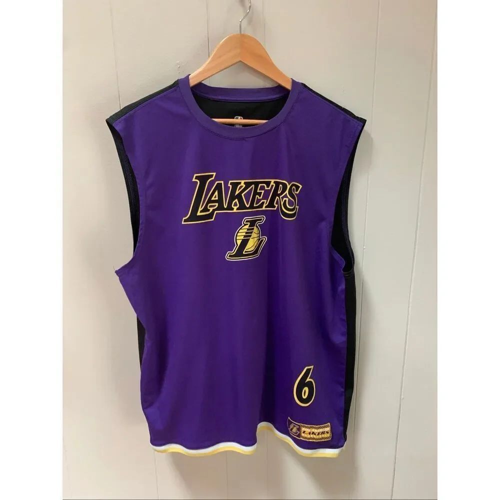 NBA LA Lakers Basketball Jersey Shirt #6 LeBron James